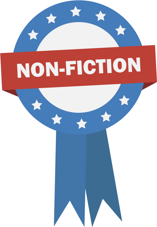 Election rosette graphic for "non-fiction"